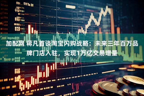 加配网 蒋凡首谈淘宝闪购战略：未来三年百万品牌门店入驻，实现1万亿交易增量
